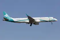 Air Dolomiti, I-ADJO, Embraer, ERJ-195, 18.04.2018, FRA, Frankfurt, Germany 



