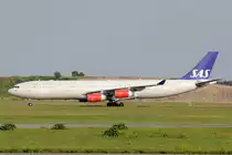 SAS Scandinavian Airlines, LN-RKF, Airbus A340-313X, msn: 413,  Godfred Viking , 16.Juli 2011, CPH Copenhagen, Denmark.