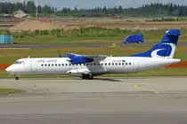 Aero Airlines, OH-KRF, ATR 72-201, msn: 324, 28.Juli 2005, HEL Helsinki, Finnland.