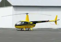 Robinson R 44 der Firma Air Lloyd, D-HALH in EDKB - 28.04.2018