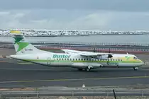 Binter Canarias, EC-HBU, ATR 72-212, msn: 459, 04.Dezember 2003, ACE Lanzarote, Spain.