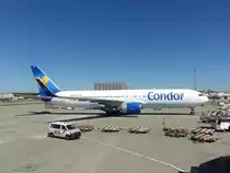 Condor, Boeing 767-330ER, D-ABUH, Frankfurt Airport (FRA), 2.7.2018