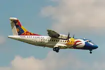 Air Littoral, F-GPYF, ATR 42-500, msn: 495, April 2001, ZRH Zürich, Switzerland. Scan aus der Mottenkiste.
