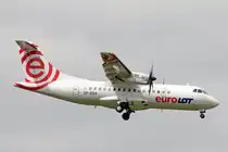 Eurolot, SP-EDA, ATR 42-500, msn: 516, 18.Mai 2005, FRA Frankfurt, Germany.