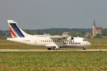 Air France by Airlinair, F-GPYM, ATR 42-500, msn: 520, 31.August 2007, LYS Lyon, France.
