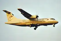 Eurowings, D-BKKK, ATR 42-500, msn: 532, März 2002, ZRH Zürich, Switzerland. Scan aus der Mottenkiste.