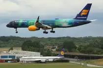 Icelandair, TF-FIU, MSN 26243, Boeing 757-256(WL), 24.06.2018, HAM-EDDH, Hamburg, Germany (Hekla Aurora livery) 