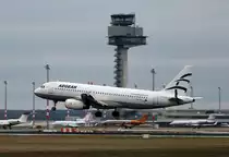 Aegean, Airbus A 320-232, SX-DGL, SXF, 22.02.2019