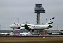 EL AL, Boeing B 737-8HX, 4X-EKS, SXF, 22.02.2019