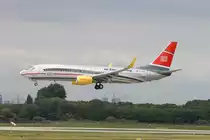 B737-800, D-ATUE, TUIfly  Deutsche Bahn ICE , Düsseldorf, 2.7.11