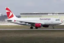 CSA (Eurowings), OK-REQ, Airbus, A319-112, 28.03.2019, STR, Stuttgart, Germany 


