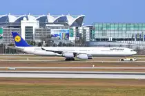D-AIHU Lufthansa Airbus A340-642 , 29.03.2019 , MUC