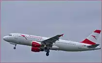 Austrian OE-LBQ; Airbus A320-214; Maribor Flughafen MBX, Trainingsflug; 6.4.2019