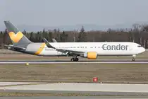Condor, D-ABUZ, Boeing, B767-330-ER, 31.03.2019, FRA, Frankfurt, Germany 



