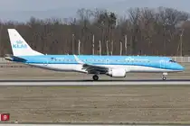 KLM - Cityhopper, PH-EXV, Embraer, ERJ-190, 31.03.2019, FRA, Frankfurt, Germany 







