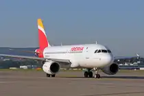 Iberia, EC-LEI, Airbus A319-111, msn: 3744,  Visón Europeo , 06.Juli 2019, ZRH Zürich, Switzerland.