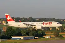 SWISS International Air Lines, HB-JCK, Bombardier CS-300, msn: 55027, 06.Juli 2019, ZRH Zürich, Switzerland.
