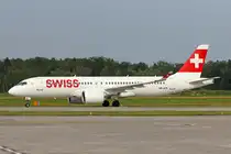 SWISS International Air Lines, HB-JCR, Airbus A220-371, msn: 55044, 06.Juli 2019, ZRH Zürich, Switzerland.