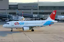 Chair Airlines, HB-JOH, Airbus A319-112, msn: 3589, 06.Juli 2019, ZRH Zürich, Switzerland.