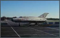 MiG-21US Nr. 246 (ex NVA) in Stendal-Borstel. (18.01.2019)