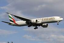 Emirates, A6-EBJ, Boeing, B777-36N, 20.07.2009, FRA, Frankfurt, Germany

