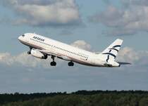 Aegean A 320-232 SX-DVQ beim Start in Berlin-Tegel am 12.09.2009