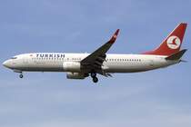 Turkish Airlines, TC-JGC, Boeing, B737-8F2, 21.07.2009, FRA, Frankfurt, Germany 

