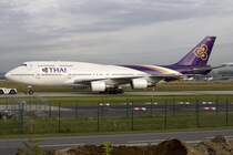 Thai Airways, HS-TGJ, Boeing, B747-4D7, 21.07.2009, FRA, Frankfurt, Germany 

