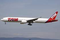TAM, PT-MUC, Boeing, B777-32W-ER, 21.07.2009, FRA, Frankfurt, Germany 

