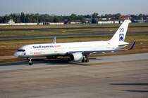 Sun Express B 757-2Q8(WL) TC-SNC am 20.09.2009 auf dem Flughafen Berlin-Tegel