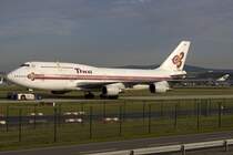 Thai Airways, HS-TGN, Boeing, B747-4D7, 29.07.2009, FRA, Frankfurt, Germany 

