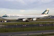 Cathay Pacific Airways, B-HKE, Boeing, B747-412, 29.07.2009, FRA, Frankfurt, Germany 

