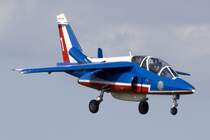 France - Air Force - Patrouille de France, E122, F-TERD, Dassault/Dornier, Alpha Jet E, 30.07.2009, BSL, Basel, Switzerland 


