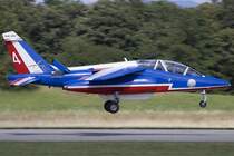 France - Air Force - Patrouille de France, E135, F-TERX, Dassault/Dornier, Alpha Jet E, 30.07.2009, BSL, Basel, Switzerland 



