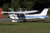 Private, F-GEUA, Reims-Cessna, F172 Skyhawk, 30.07.2009, LFGB, Habsheim, France 

