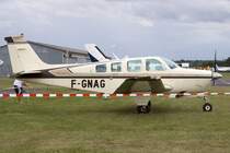 Private, F-GNAG, Beech, A36 Bonanza, 02.08.2009, LFGB, Habsheim, France 

