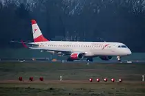 Austrian Airlnes, ERJ-195-200LR, OE-LWM, TXL, 05.03.2020