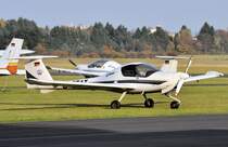 Katana DA-20 auf dem Flugplatz Bonn-Hangelar - 30.10.2009