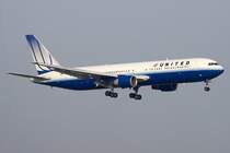 United Airlines, N643UA, Boeing, B767-322ER, 19.09.2009, AMS, Amsterdam, Niederlande

