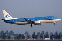 KLM, PH-BTB, Boeing, B737-406, 19.09.2009, AMS, Amsterdam, Niederlande 

