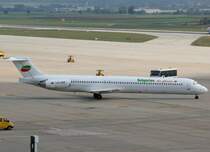 Bulgarian Air Charter, LZ-LDZ, Boeing MD-83, 2009.09.25, STR, Stuttgart, Germany