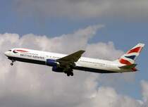 British Airways, G-BNWX, Boeing 767-300 ER, 2007.08.03, DUS, Dsseldorf, Germany