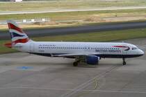 British Airways, G-BUSH, Airbus A 320-200, 2007.07.10, DUS, Dsseldorf, Germany