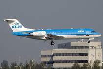 KLM Cityhopper, PH-KZK, Fokker, F-70, 19.09.2009, AMS, Amsterdam, Niederlande 

