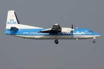 KLM Cityhopper, PH-KVI, Fokker, F-50, 19.09.2009, AMS, Amsterdam, Niederlande 

