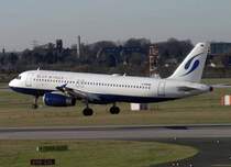 Blue Wings, D-ANNB, Airbus A 320-200, 2008.02.09, DUS, Dsseldorf, Germany