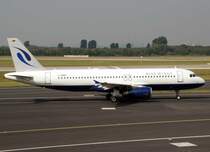 Blue Wings, D-ANND, Airbus A 320-200, 2009.09.09, DUS, Dsseldorf, Germany