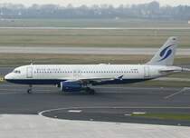 Blue Wings, D-ANNF, Airbus A 320-200, 2009.03.17, DUS, Dsseldorf, Germany