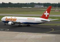 Belair Airlines, HB-ISE, Boeing 767-300 ER, 2008.05.22, DUS, Dsseldorf, Germany