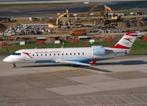 Austrian Arrows, OE-LCK, Bombardier CRJ-200 LR (Brssel), 2007.10.23, DUS, Dsseldorf, Germany